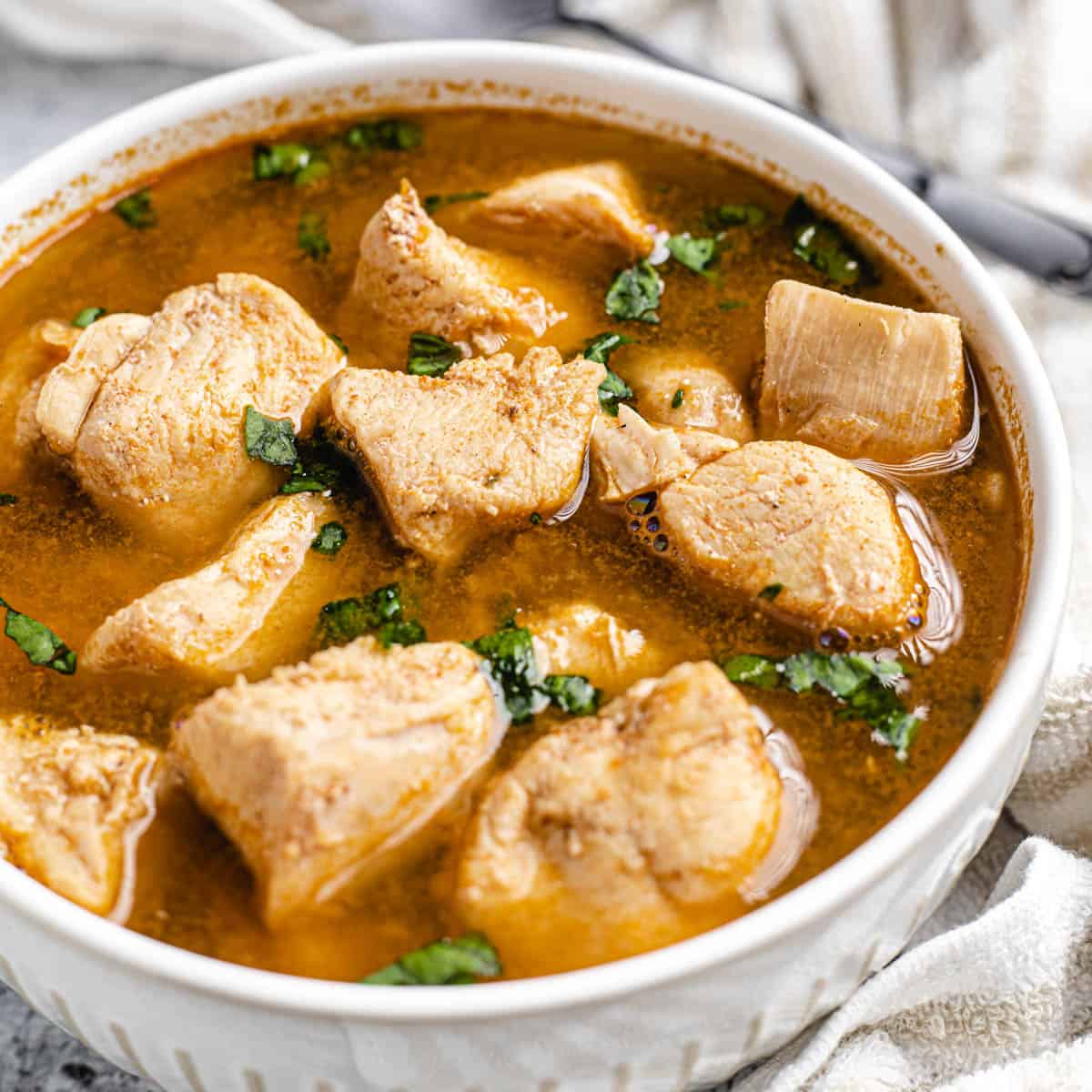 Chicken pepper soup 